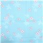 Carrées de Tissu Patchwork en Coton 6 pièces Tissus en Coton Bundle 50 * 50cm Motif Floral et Pois Assortis Tissus de Mètre pour