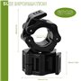 Kigniote Lot de 6 Collier Bague de Serrage Haltères de 30 mm, Clips de Collier d'Haltères Plastique Colliers de Blocage d'Haltèr