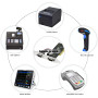CERRXIAN Adaptateur de carte d'extension PCI vers 2 ports série DB9 vers 2 ports COM série série RS232