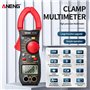 Pince Ampèremétrique, AC/DC CAT III 600 V, Ampèremètre Courant AC : 0-500 A, Pince Ampèremétrique True-RMS 2000 Comptes à Sélect