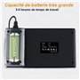 Camera Inspection canalisation,caméra d'inspection à Double Objectif IPS de 4,3 Pouces,IP67 étanche avec 8 lumières LED,adaptée 
