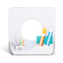 TIME TIMER Visual Scheduler, tableau effaçable à sec avec caddy, marqueur pour tableau blanc et cartes Picto, pour enfants en cl