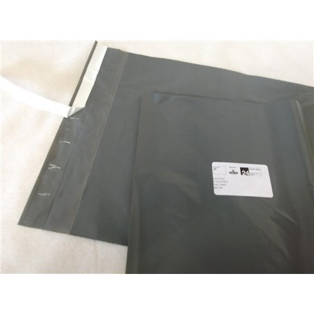 Realpack - Lot de 100 Pochettes d'expédition en Plastique - Gris - 305 x 405 mm