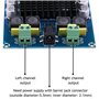 Fasizi TDA7498 Amplificateur audio numérique double canal classe D 2 x 100 W DC 14-32 V 24 V
