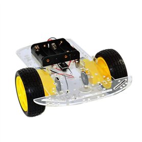 Fasizi Kit d'encodeur de vitesse pour boîtier de batterie de voiture robot intelligent pour Arduino