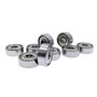Fasizi Lot de 10 roulements à billes à double blindage métallique 624ZZ 4 x 13 x 5 mm