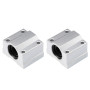 Fasizi 4 pièces SCS8UU roulement à billes à mouvement linéaire CNC bague coulissante longueur 34.5mm