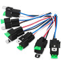 Fasizi 6Pcs 24V 30A Fusible Relais Commutateur Faisceau ATO/ATC Lame Fusible