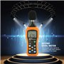 Sonomètre Digital Audio Décibel Compteur, PEAKMETER PM6708 Décibelmètre LCD Sonore Testeur de Mesure de Niveau Sonore 30-130dB M