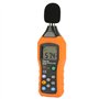 Sonomètre Digital Audio Décibel Compteur, PEAKMETER PM6708 Décibelmètre LCD Sonore Testeur de Mesure de Niveau Sonore 30-130dB M