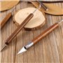 Walfront 6Pcs Outils Sculpture Argile Set Poterie Art Poterie et Sculpture pour Débutants ou Professionnels