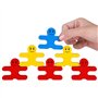 Fdit Jeu de Construction Créative Équilibre en Bois Jouets 16pcs / Jeu de Blocs Colorés de Dessin Animé