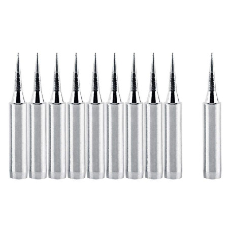 10Pcs 900M-T-I Pointus de Fer à Souder de Remplacement de Soudure de Pointe