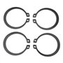 225pcs circlip Snap Clip de fixation rangement pour circlips de bague de retenue à pression interne et externe portable 18 taill