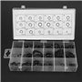 225pcs circlip Snap Clip de fixation rangement pour circlips de bague de retenue à pression interne et externe portable 18 taill