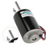 12V/24V 30W CW/CCW Moteur à Courant Continu Electrique à Grande Vitesse à Aimant Permanent à Bruit Faible pour le Bricoleur XD-3