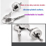 Serrure en verre, serrure de porte en verre coulissante avec clé, serrure de vitrine, convient pour marchandises armoire couliss