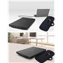 Étui de transport souple et portable compatible avec le scanner Canon Canoscan Lide 300/Lide 400 Slim et câble