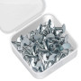 Drado Lot de 100 Clous de Toiture Galvanisés pour Toiture
