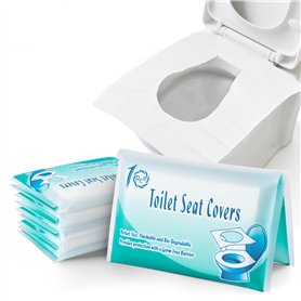 Ruitena– Lot de 60 Protege WC Jetable