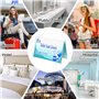 Ruitena– Lot de 60 Protege WC Jetable, Protection Toilette WC Jetable Couvre Siege Lunette WC Emballage Individuel Matériau Anti