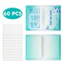 Ruitena– Lot de 60 Protege WC Jetable, Protection Toilette WC Jetable Couvre Siege Lunette WC Emballage Individuel Matériau Anti