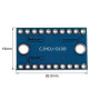 HALJIA TXS0108E Lot de 5 convertisseurs de niveau logique 8 bits haute vitesse Full duplex 8 canaux Compatible avec Arduino
