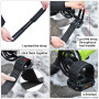 xutong Lot de 2 paires de sangles pour pédales de vélo avec clips d'orteils pour vélo à pignon fixe
