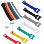 70 pcs Scratch Cable Sangles Câble Réutilisables Serre Cable Management Organisateur Rangement Cable Attaches de C