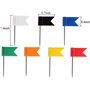 Punaises Multicolore Carte Drapeau Punaises Epingles Drapeau Épingles
