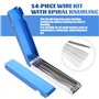 Criveple Kit de Nettoyage de carburateur - 13 Kits de Nettoyage + 10 Aiguilles de Nettoyage + 5 brosses en Nylon + 1 mandrin Tra