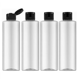 Gebrazy Lot de 4 bouteilles de voyage