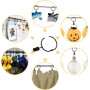 Lot de 25 Anneaux pour Tringle à Rideaux, Anneaux de Rideau en métal avec Crochets, pour fenêtre, Porte, Rideau de Douche