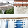 25 Pièces Anneaux de Rideaux avec Pinces, Métal Décoratifs de Rideau de Fenêtre de Rideaux d'agrafes avec Le Clip Fort, Antiroui