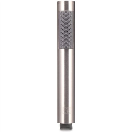H&S Tête de Douche Haute Pression Universelle - Ensemble Douchette Manuelle avec Design Cylindrique - Pommeau de Remplacement In