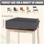 WIYETY Rehausseur de siège pour enfant - Pour table à manger - Amovible - En cuir synthétique - Avec boucle de sécurité - Pour t