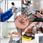 420 Pièces Vis Autotaraudeuses, M3 Vis à Bois Acier Inoxydable 304, Assortiment Vis Autoperceuses à Tête Plate et 20 Pièces Ancr