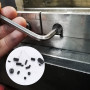 300 Pièces Vis Sans Tête Hexagonale, Kit de Acier Carbone Douille Visser-pointeau avec Entraînement Hexagonal Interne, M2.5/M3/M