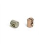 MENGON 50pcs Écrou Cylindrique M6 11/14/13/15/20mm Assemblage Meuble Écrous à Barillet à Fente pour Boulon Allen Ecrou Baril Aci