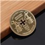 Amosfun Pièces commémoratives de banque impériale allemande plaquées or - Croix d'Allemagne - Aigle - Pièces de collection