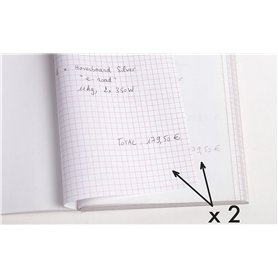Recharges de papier à pointillés A5 pour planificateur/classeur/organiseur
