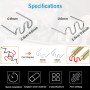 1000 PCS Soudage Plastique