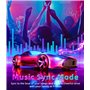 LEAZZLE Lampe LED Voiture Interieur avec 4 Pièces 48 RGB Bande LED Voiture, Accessoire Voiture Interieur, Cadeau Decoration Voit