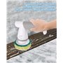 jutyum Brosse de Nettoyage Électrique Portatives, Brosse Electrique Nettoyage Salle Rechargeable, avec 6 Têtes de Brosse Remplaç