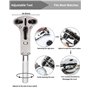 Kit Montre de Kit Reparation Montre, 147 PCS Professionnel Kit Changement Pile Montre Pour le Remplacement de la Pile et le Retr