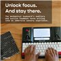 Astrohaus Freewrite Machine à écrire Intelligente 3e génération, Outil d'écriture sans Distraction avec écran d'encre E frontécl