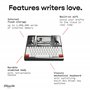 Astrohaus Freewrite Machine à écrire Intelligente 3e génération, Outil d'écriture sans Distraction avec écran d'encre E frontécl