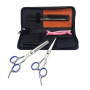 Xrten 6Pcs Kit Coiffure Complet, Ciseaux Coiffure Desepaissir, Kit de Ciseaux de Coiffure Professionnel avec Emballage pour Coif