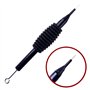 Xrten 10 Pcs/Set Aiguilles de Tatouage avec Tube Manchon Poignee, 10 Modèles 3RL 5RL 7RL 3RS 5RS 7RS 5F 7F 5M1 7M1