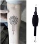 Xrten 10 Pcs/Set Aiguilles de Tatouage avec Tube Manchon Poignee, 10 Modèles 3RL 5RL 7RL 3RS 5RS 7RS 5F 7F 5M1 7M1